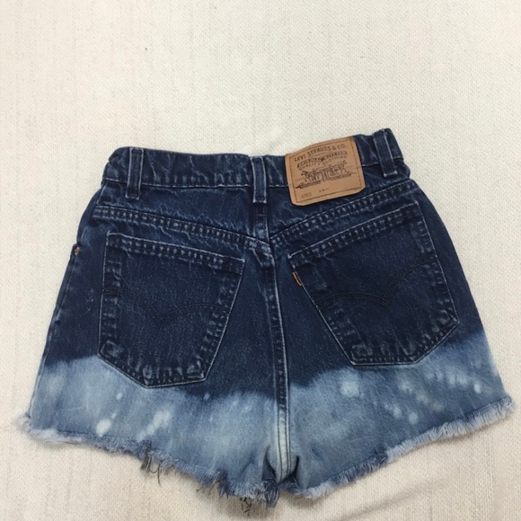 LEVI'S ORANGE TAG 3912 Slim fit high rise shorts - Picture 6 of 7